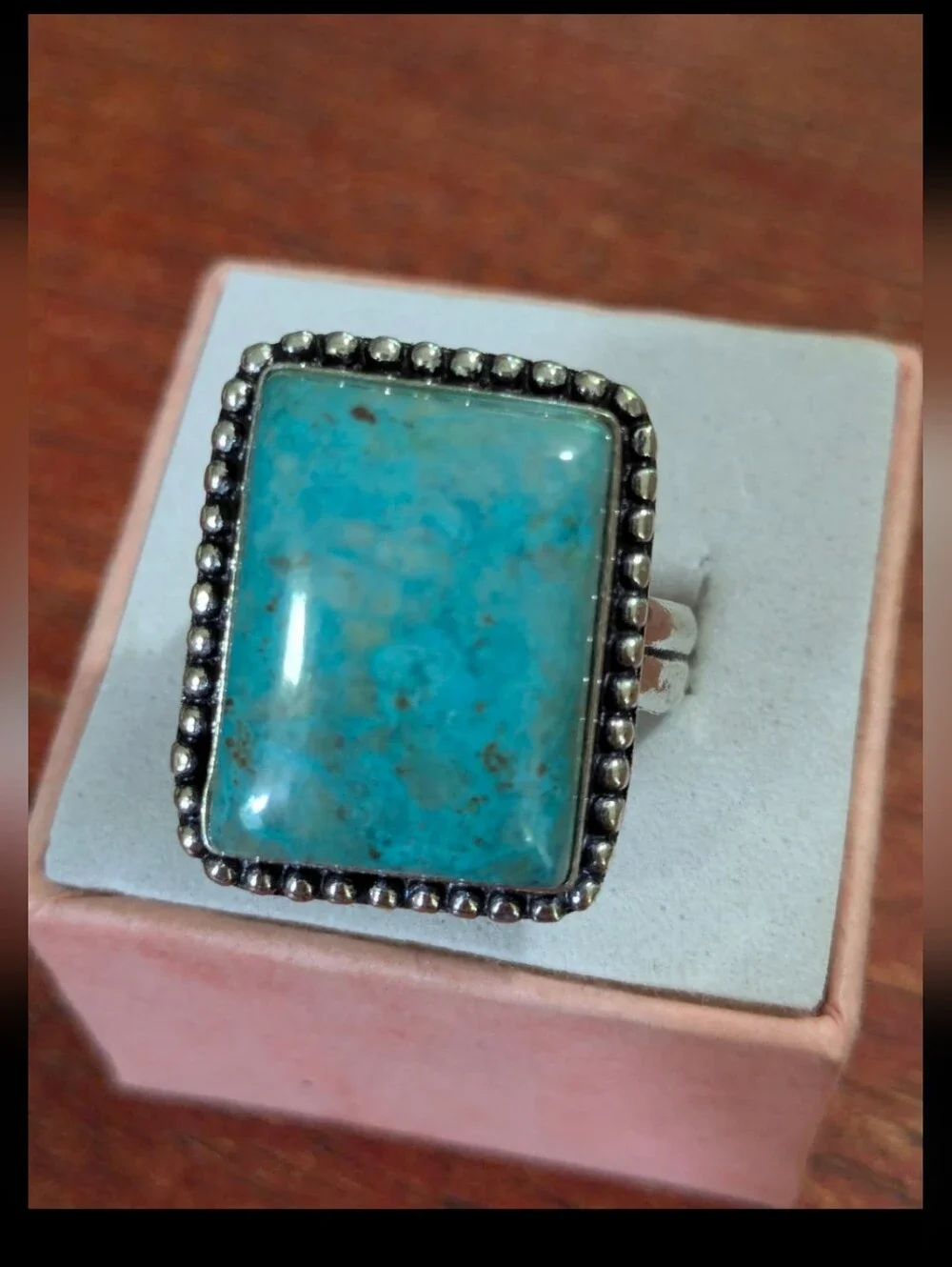 Handcrafted Quantum Quattro Unisex Ring  (10.75)